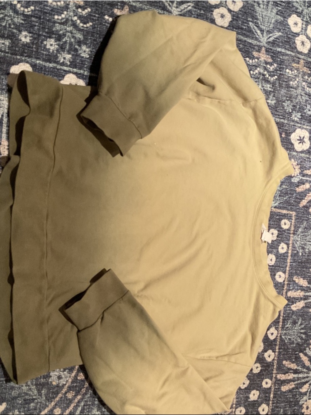 Women’s Sweatshirt in Olive Green